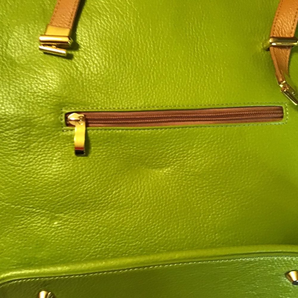 BRAND NEW! Alejandro Gabrielli Leather Handbag with Adjustable Straps - Picture 2 of 2
